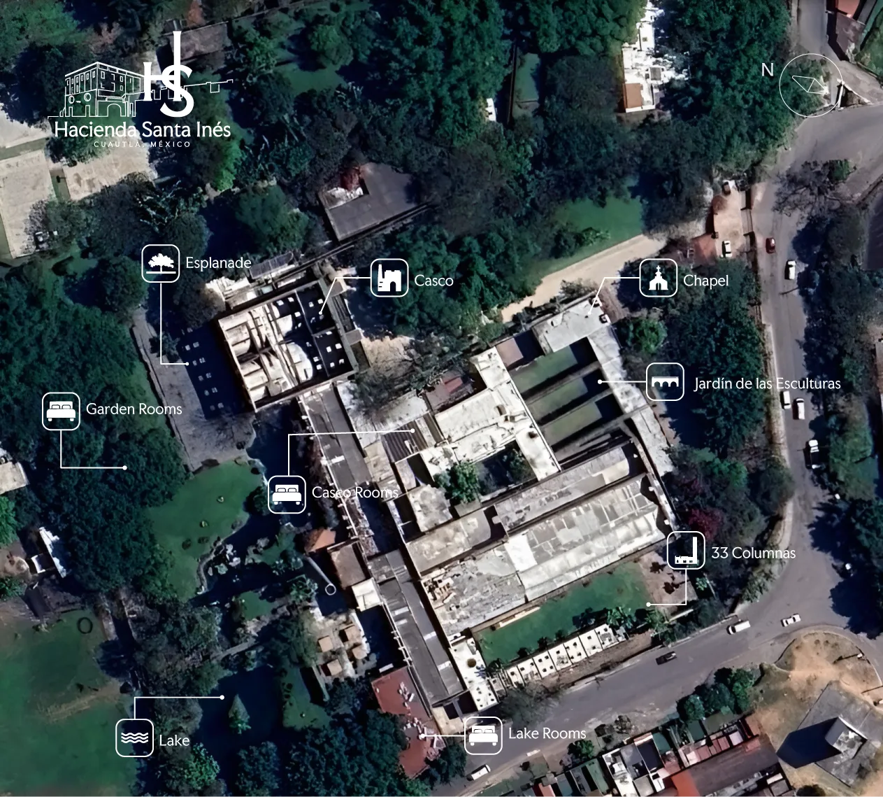 Map of Hacienda